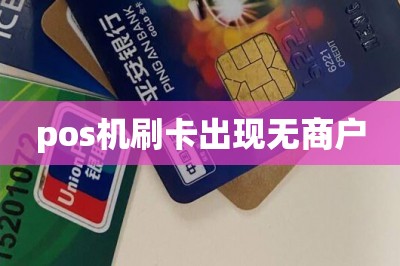 pos机刷卡出现无商户【推荐用手机刷卡软件刷卡】-第1张图片