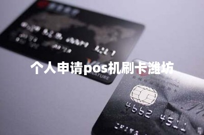 个人申请pos机刷卡潍坊-第1张图片