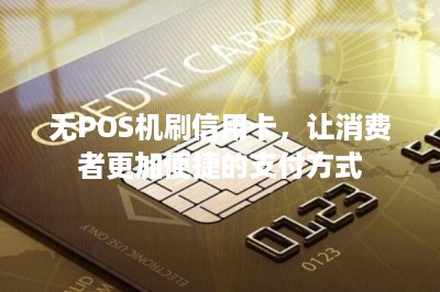 无POS机刷信用卡，让消费者更加便捷的支付方式-第1张图片