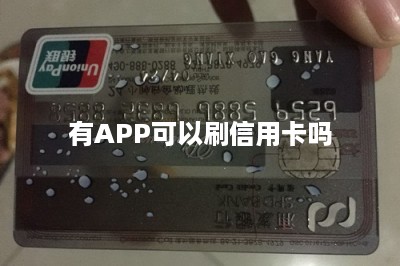 有APP可以刷信用卡吗