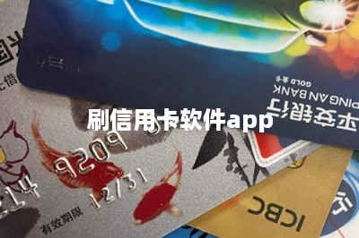 刷信用卡软件app